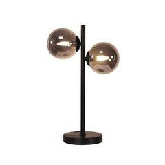 Valcross 2lt Decorative Table Lamp with Smoke Glass Spheres product image 3