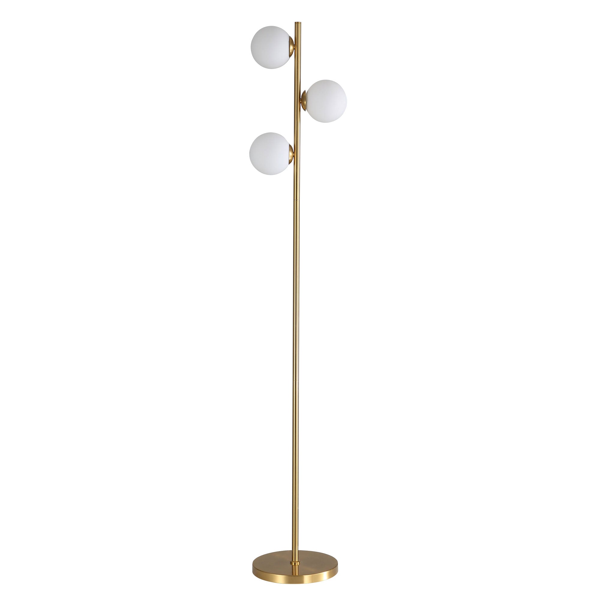 Valcross 3lt Decorative Floor Lamp with Opal Matt Glass Spheres product image 5