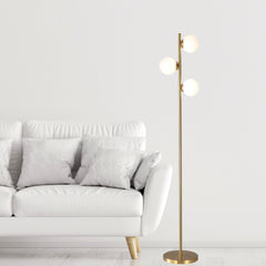 Valcross 3lt Decorative Floor Lamp with Opal Matt Glass Spheres product image 3