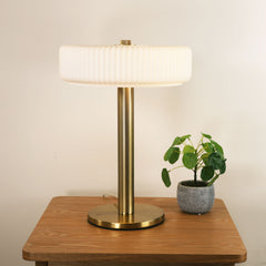Gordon Ribbed Optic Glass Table Lamp product image 2