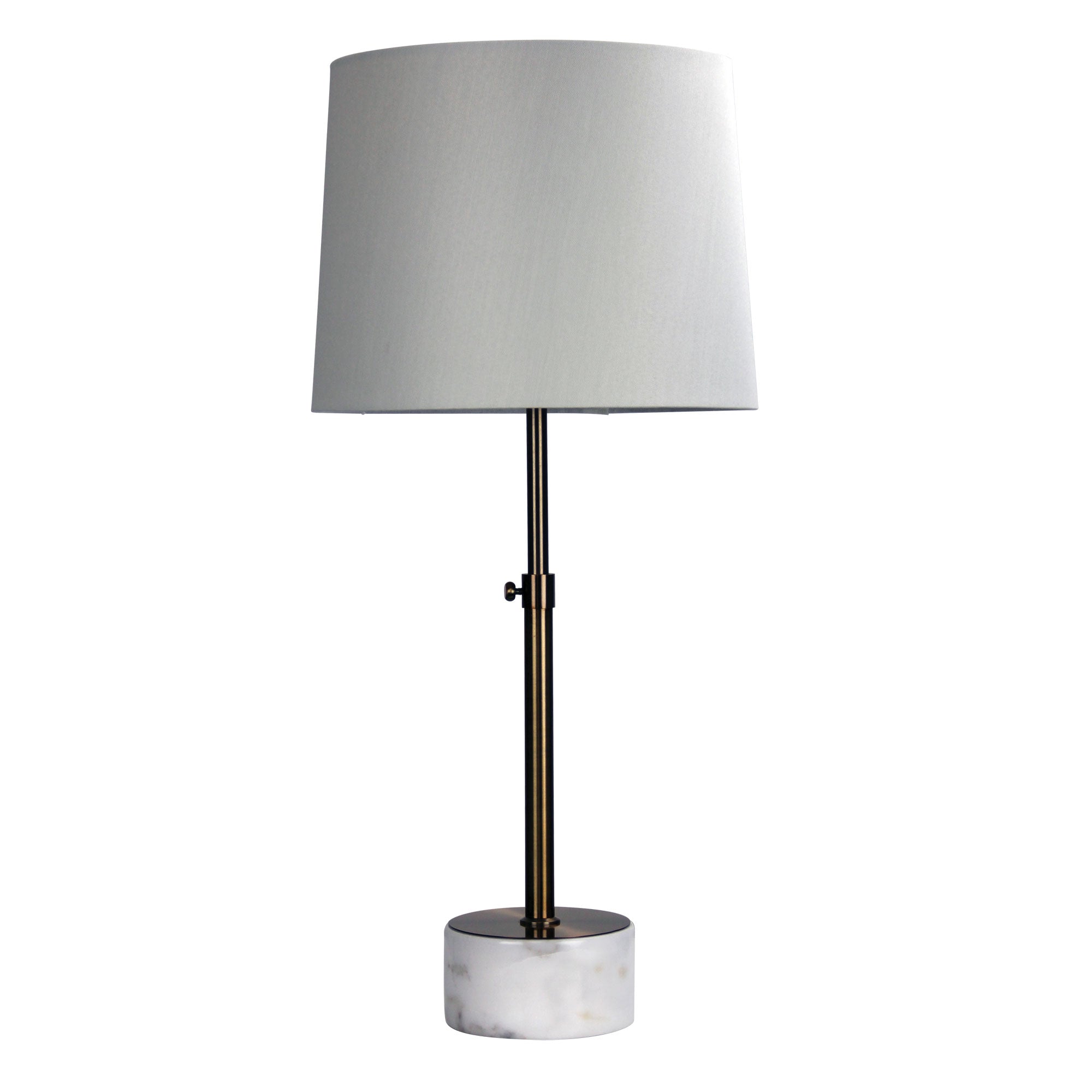 Umbria Height Adjustable Scandi Lamp in Antique Brass product image 6