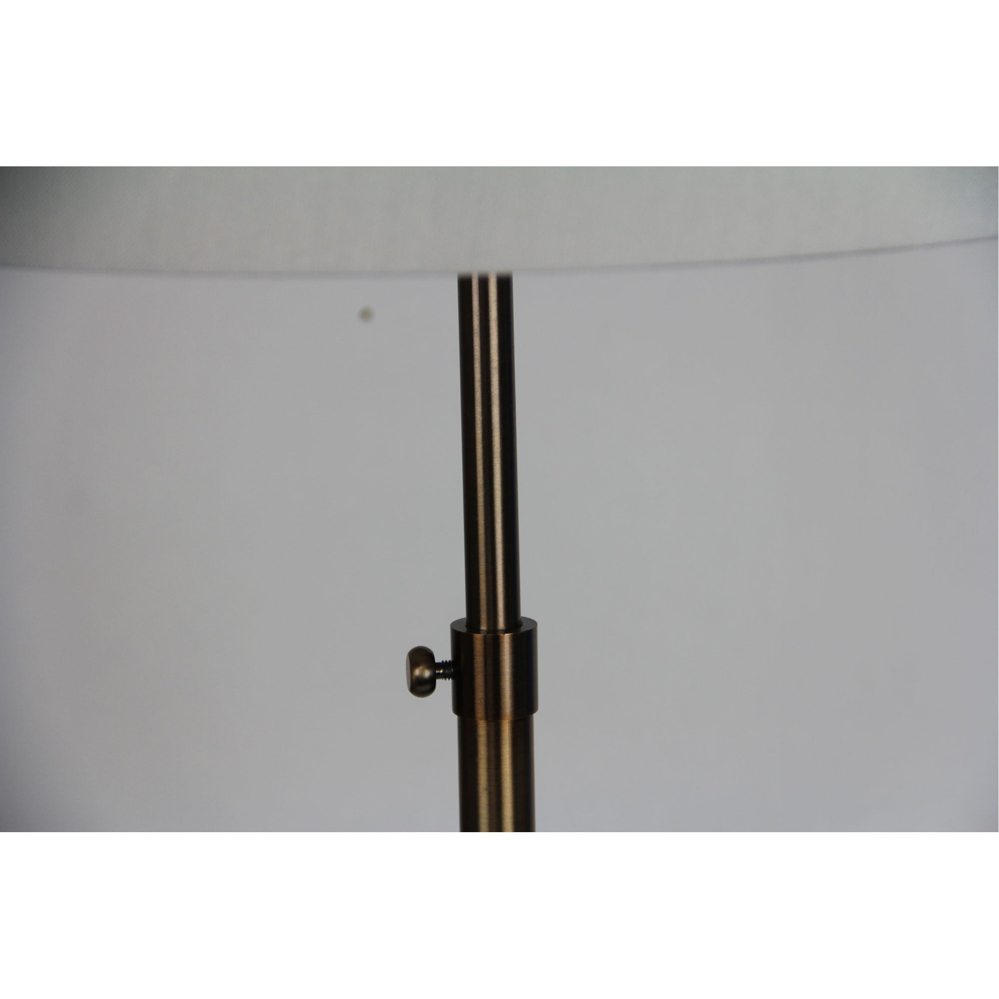 Umbria Height Adjustable Scandi Lamp in Antique Brass product image 4