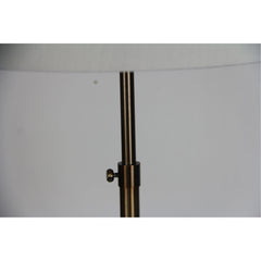 Umbria Height Adjustable Scandi Lamp in Antique Brass product image 4