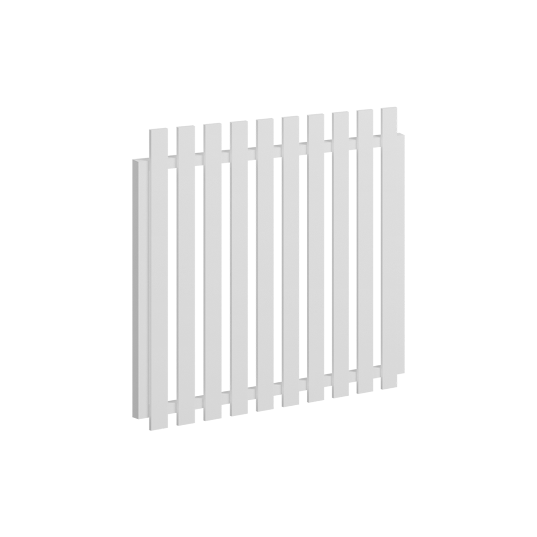 Aluminium 1090 x 1200mm Classic Picket Gate
