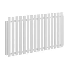 Aluminium 1720 x 1200mm Classic Picket Gate