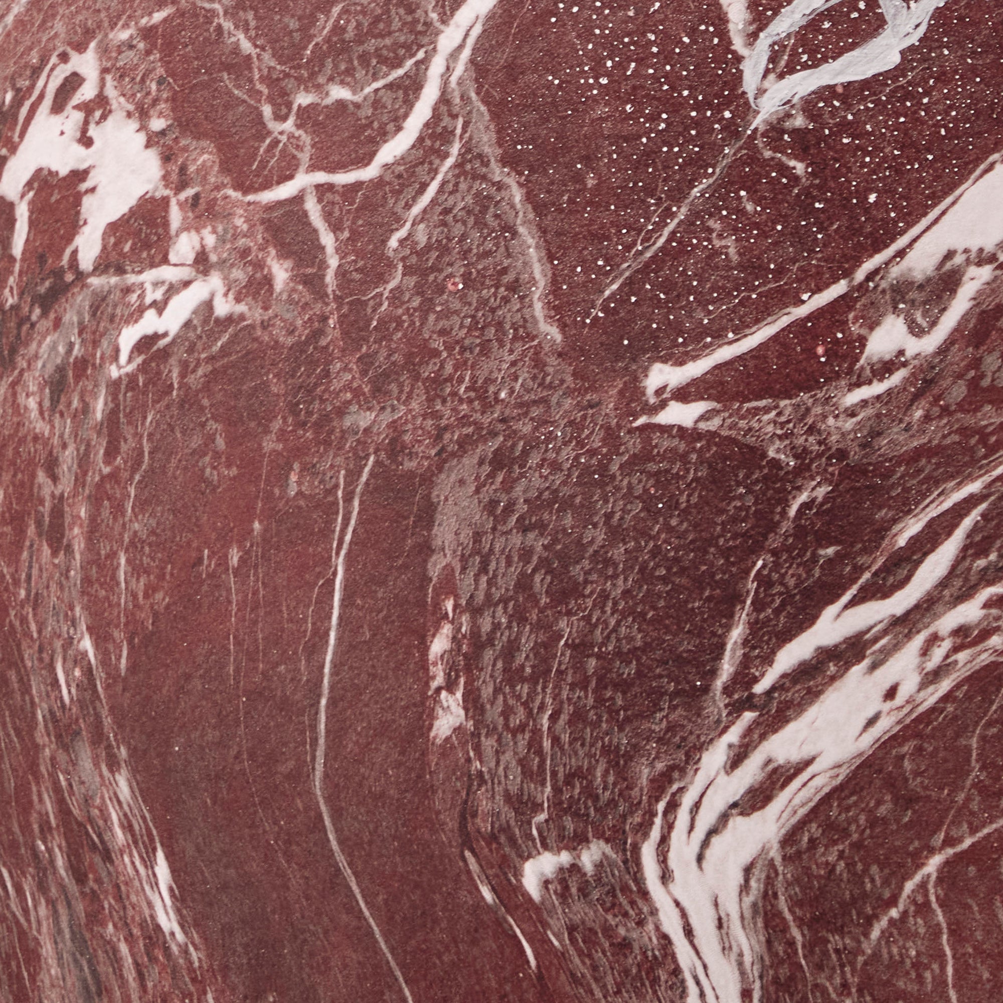 Ziggy Planter Red Marble Look (50cm) product image 8