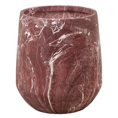 Ziggy Planter Red Marble Look (50cm) product image 2