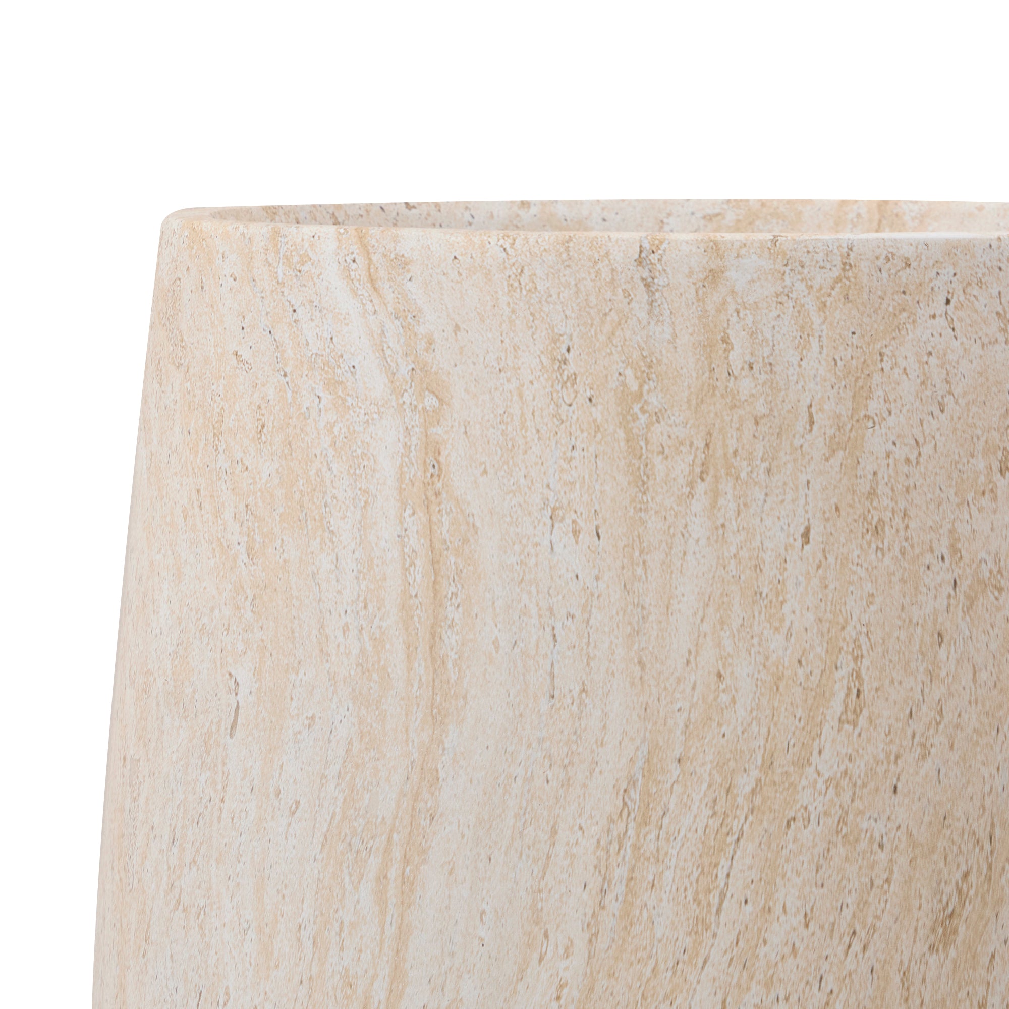 Ziggy Planter Travertine Look (50cm) product image 6