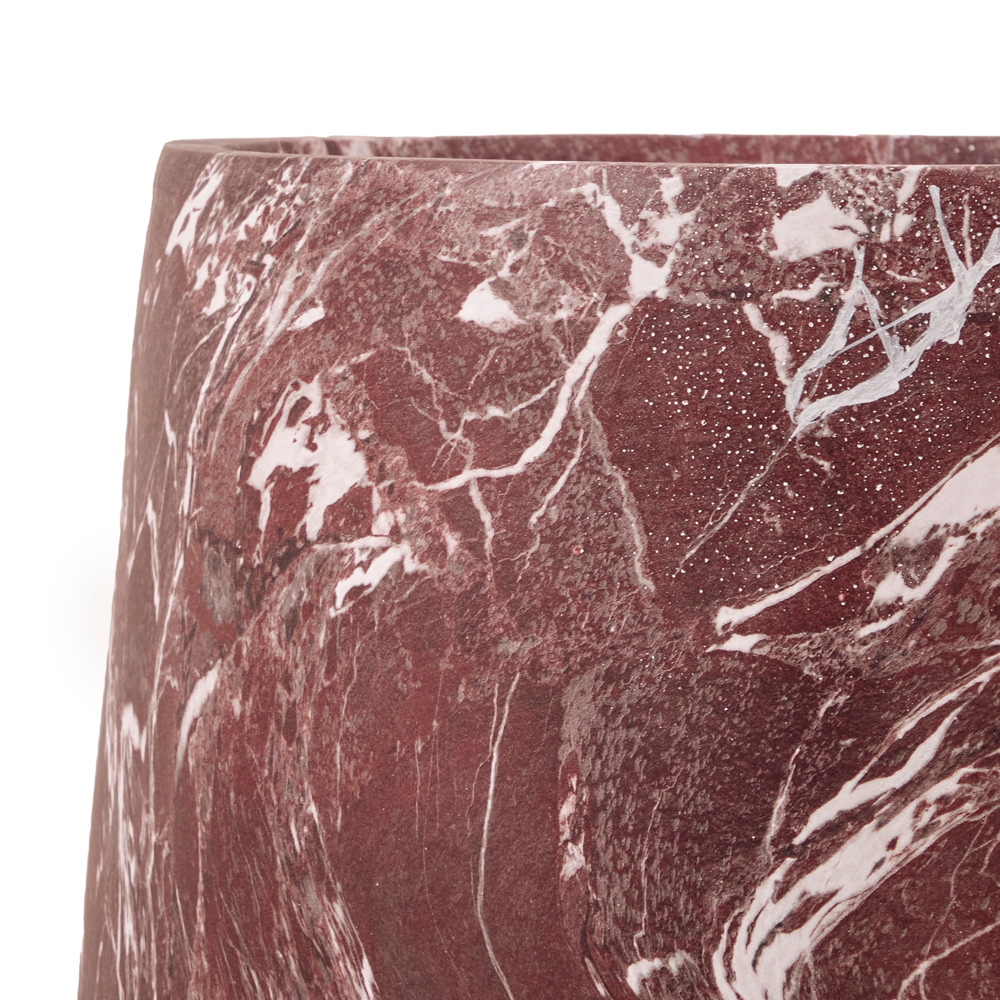 Ziggy Planter Red Marble Look (37cm) product image 6
