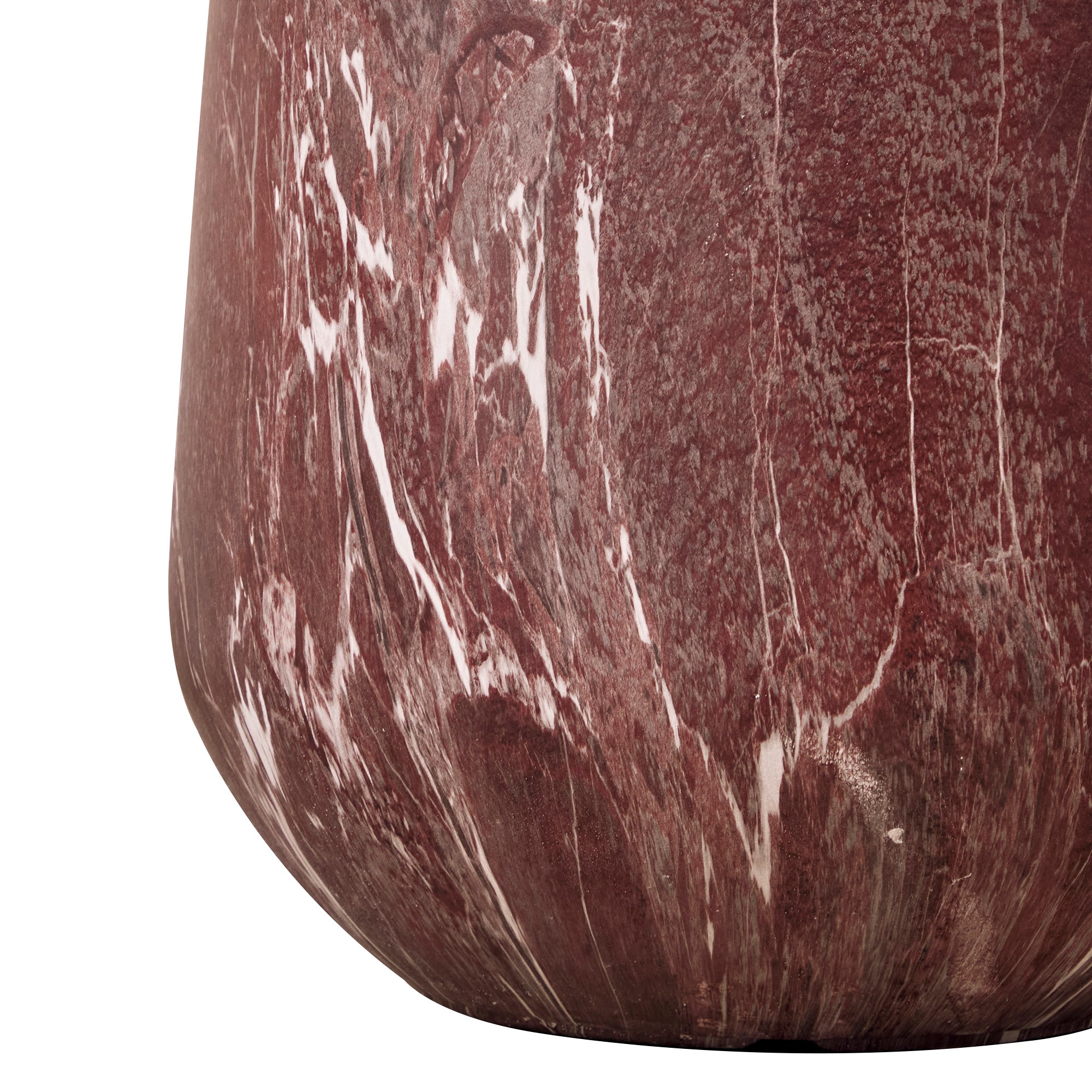 Ziggy Planter Red Marble Look (37cm) product image 7