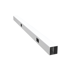 PICKET PVC GATE POST- 102 x 102 x 1900mm, 7 Year Warranty