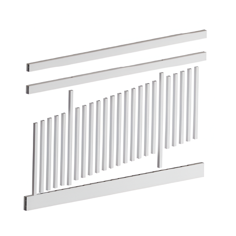BRIDGEHAMPTON PVC PANEL KIT 2388 x 1200mm PVC, 7 Year Warranty