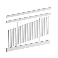 BRIDGEHAMPTON PVC PANEL KIT 2388 x 1200mm PVC, 7 Year Warranty