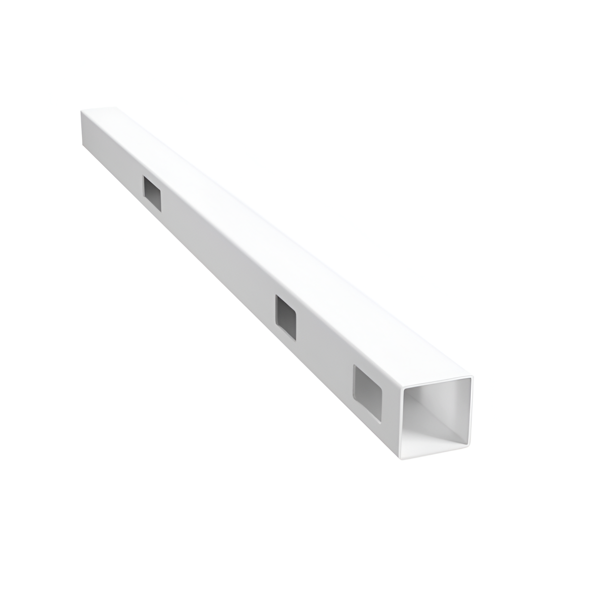BRIDGEHAMPTON PVC END POST - 102 x 102 x 1900mm, 7 Year Warranty