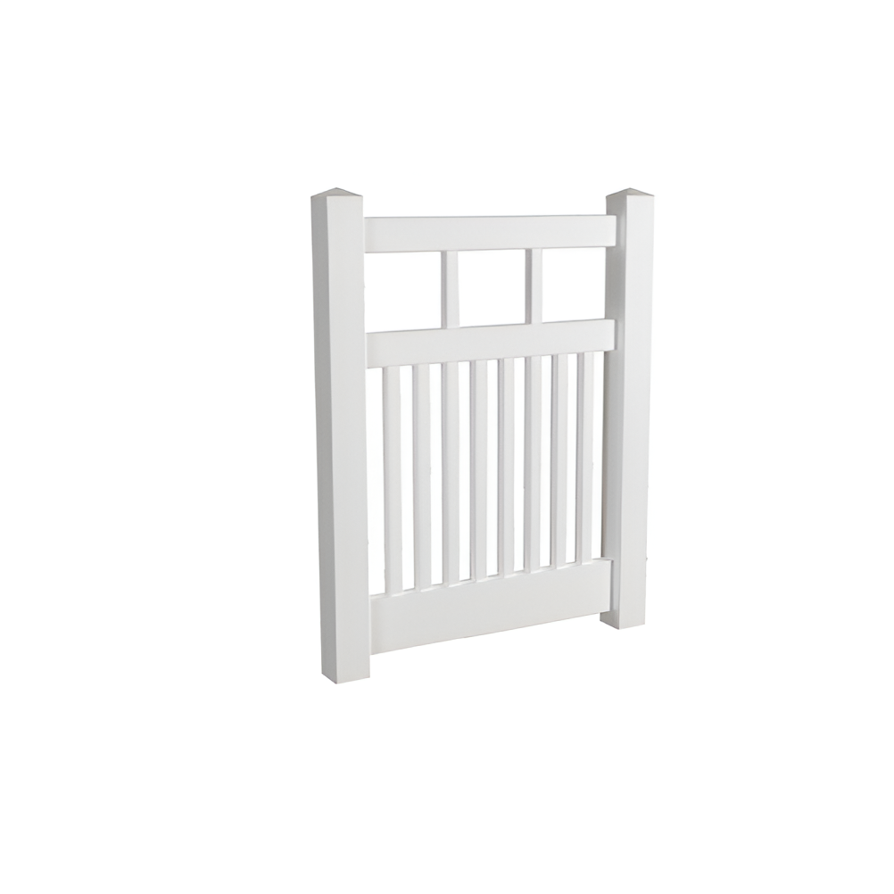 BRIDGEHAMPTON PVC 1000mm W x 1200mm H GATE, 7 Year Warranty