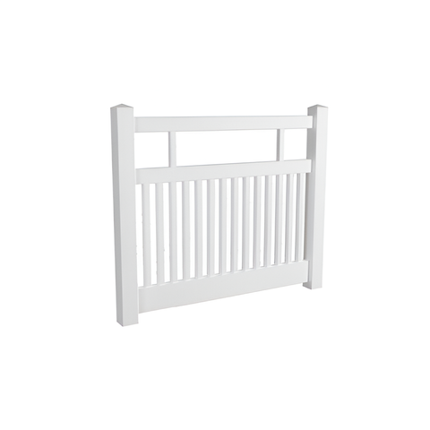 BRIDGEHAMPTON PVC 1500mm W x 1200mm H GATE, 7 Year Warranty
