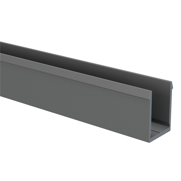 Glass Outlet Gate Infill - Aluminium - 4800mm - Image 5