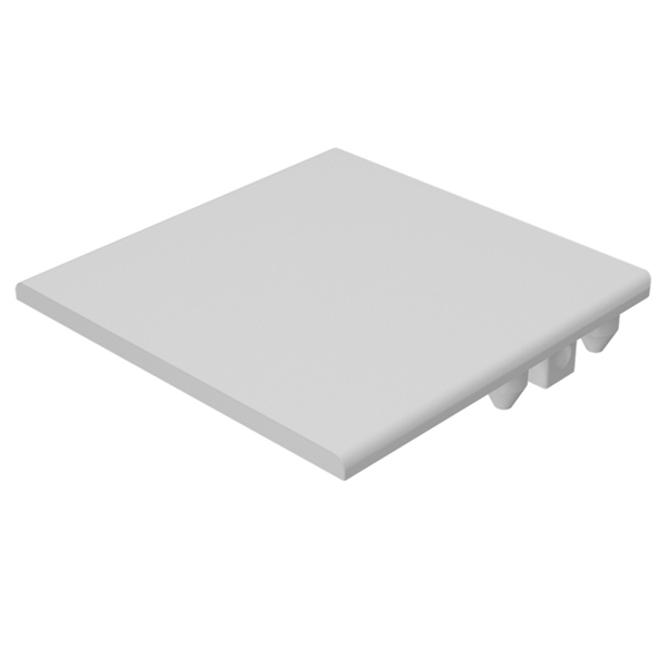 Gate Extrusions Gate flat top cap 50x50MM Extruded aluminium