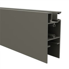 Sliding gate aluminium bottom rail 6100MM LONG