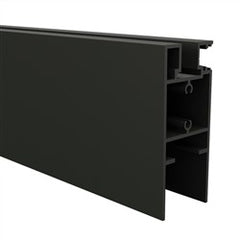 Sliding gate aluminium bottom rail 6100MM LONG