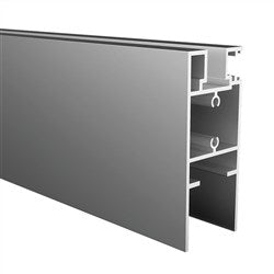 Sliding gate aluminium bottom rail 6100MM LONG