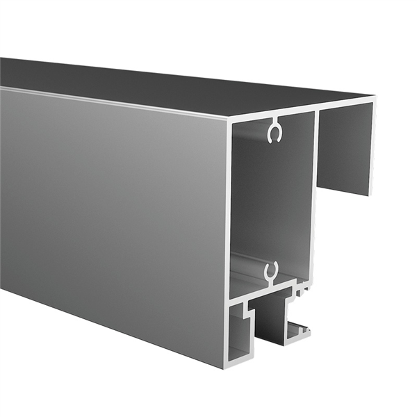 90 x 50mm sliding gate top rail, 6100mm, Mill