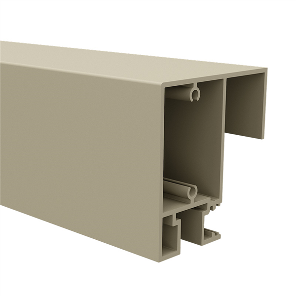 90 x 50mm sliding gate top rail, 6100mm, Paperbark