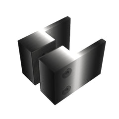 SQUARE SHOWER KNOB HANDLE - BRUSHED GUNMETAL