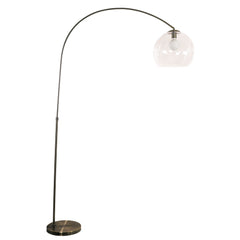 Over Antique Brass with Acrylic Shade Floor Lamp product image 4