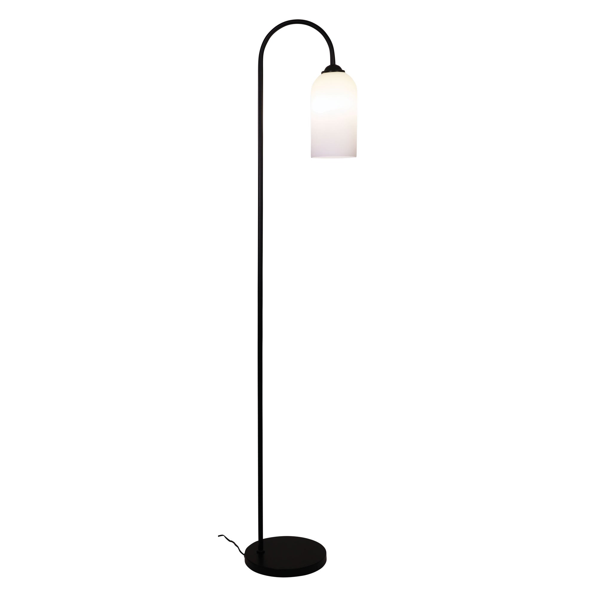 Arlington Opal Matt Glass Floor Lamp product image 2