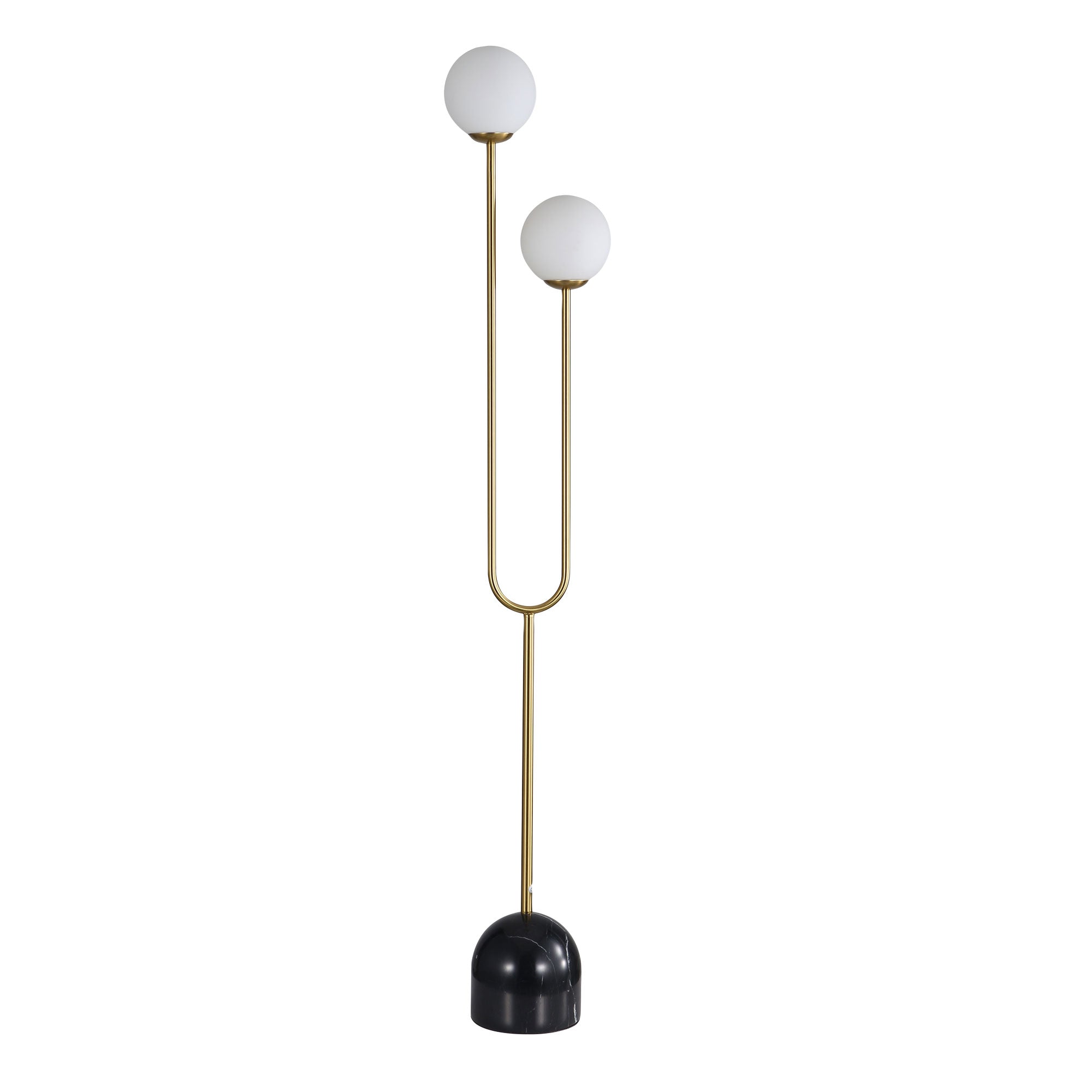 Tropez Decorative Floor Lamp with Opal Matt Glass Spheres product image 5