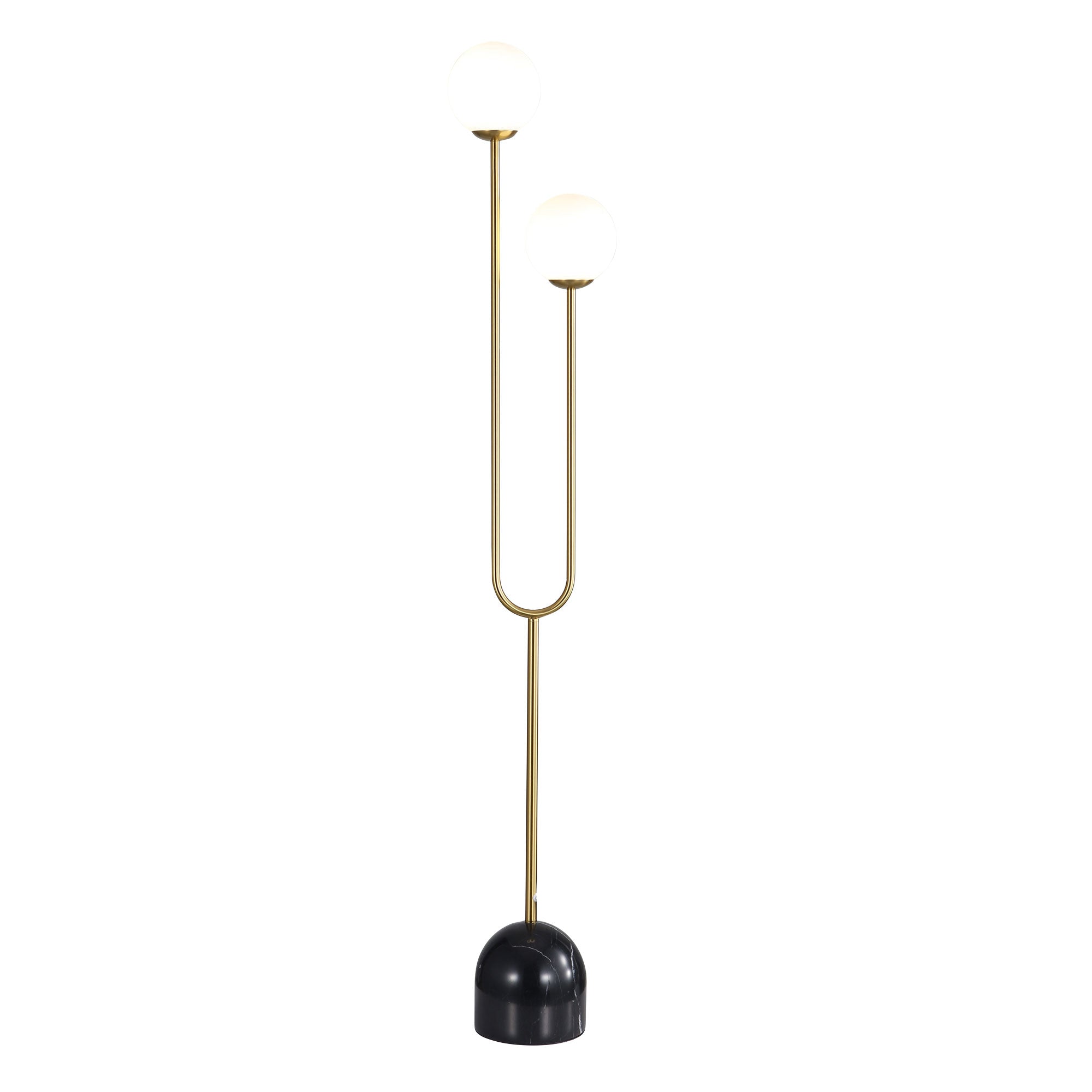 Tropez Decorative Floor Lamp with Opal Matt Glass Spheres product image 4
