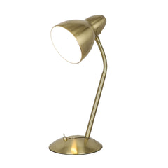 Trax Classic Gooseneck Desk Lamp styled in a room