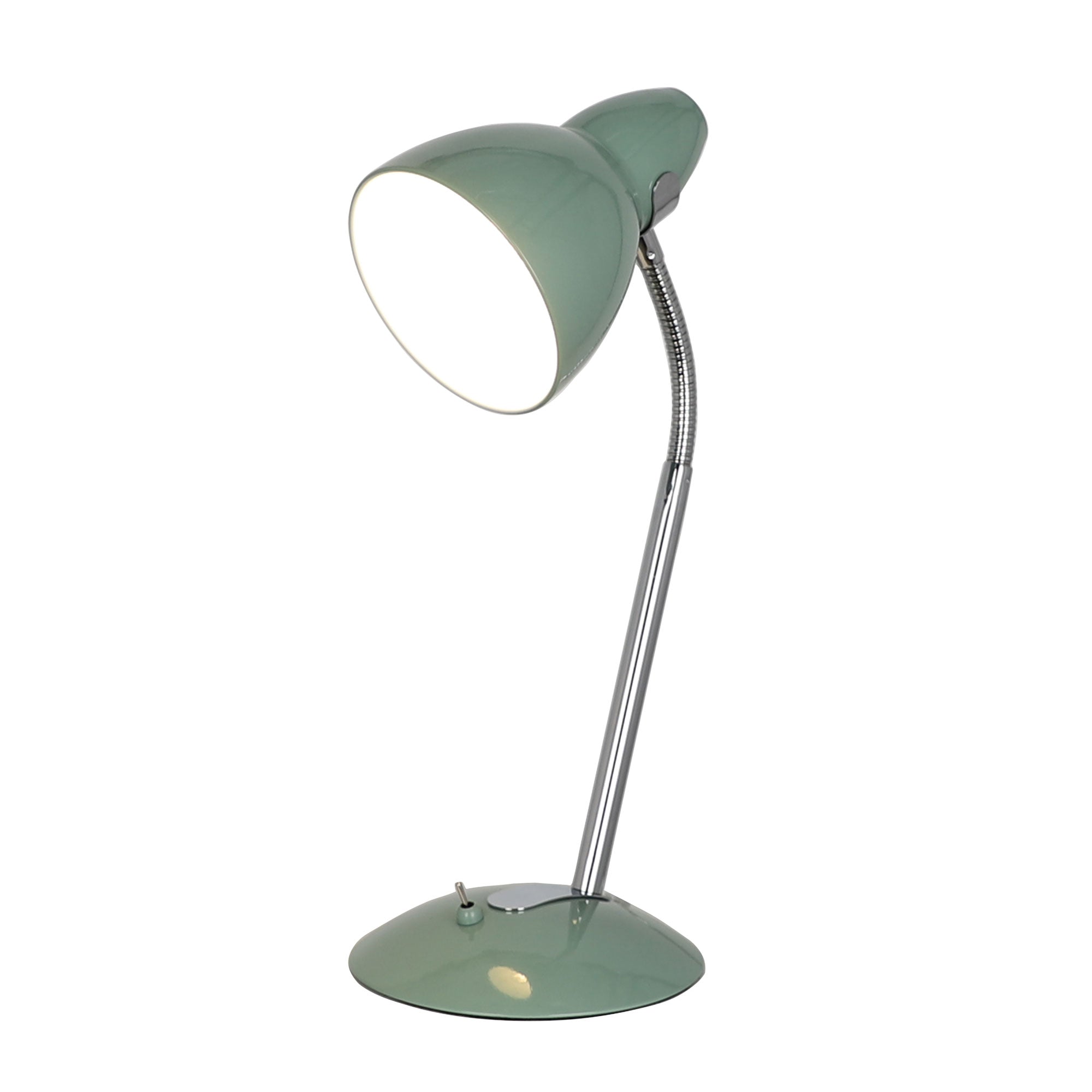 Trax Sage Classic Gooseneck Desk Lamp styled in a room