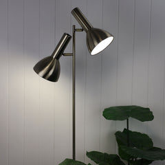 Vespa Mid-Century Twin Floor Lamp Antique Brass product image 3