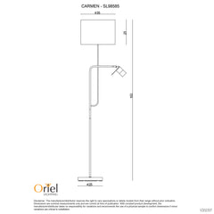 Carmen Floor Lamp with Child product image 2
