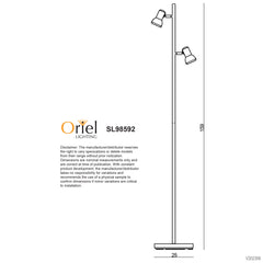 Daxam Twin Adjustable Floor Lamp product image 2