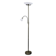 Siena Mother and Child LED Floor Lamp Antique Brass product image 4
