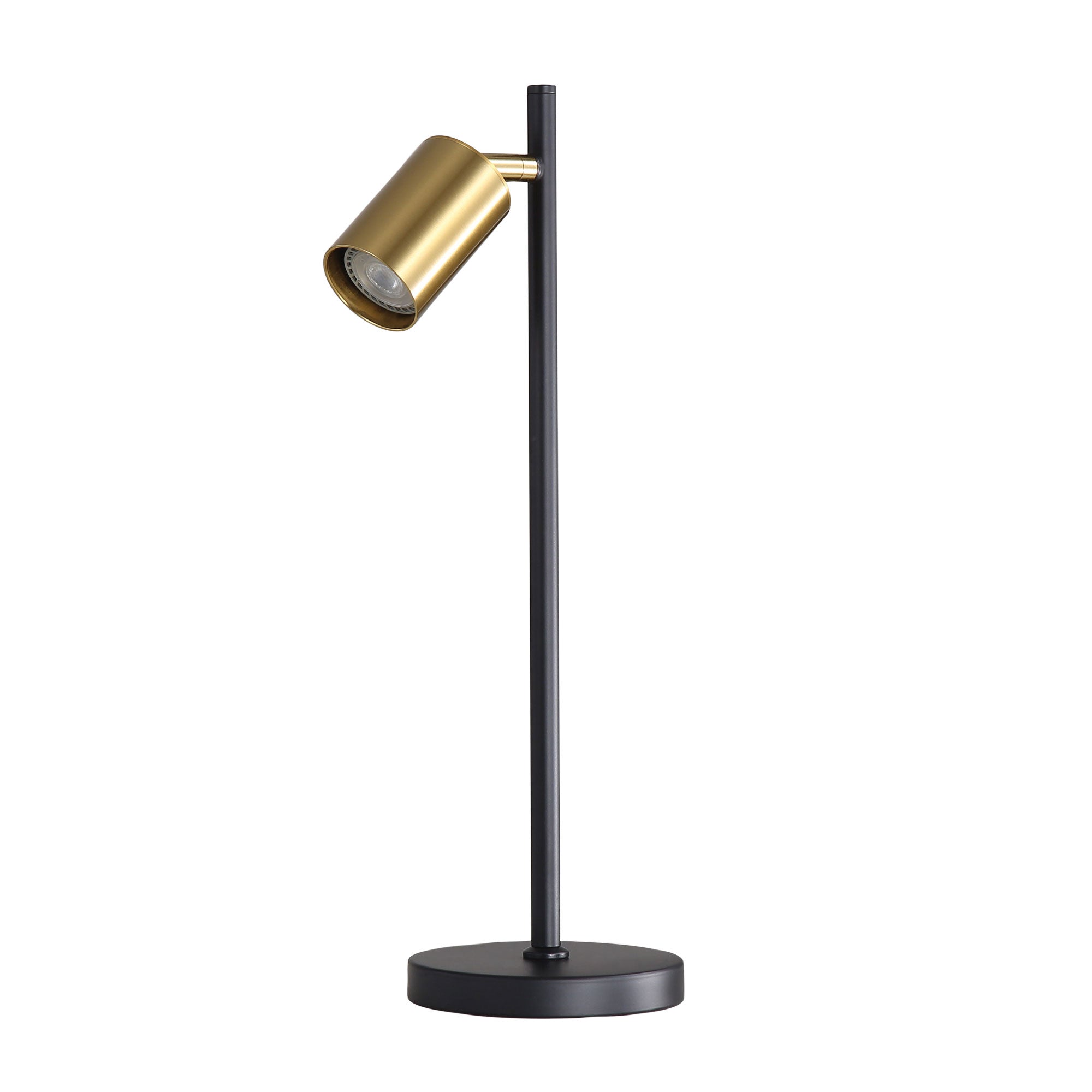 Ponte Desk Lamp Black and Satin Brass product image 6