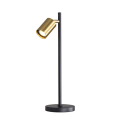 Ponte Desk Lamp Black and Satin Brass product image 4