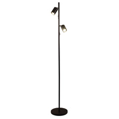Ponte Adjustable Twin Floor Lamp Black product image 5