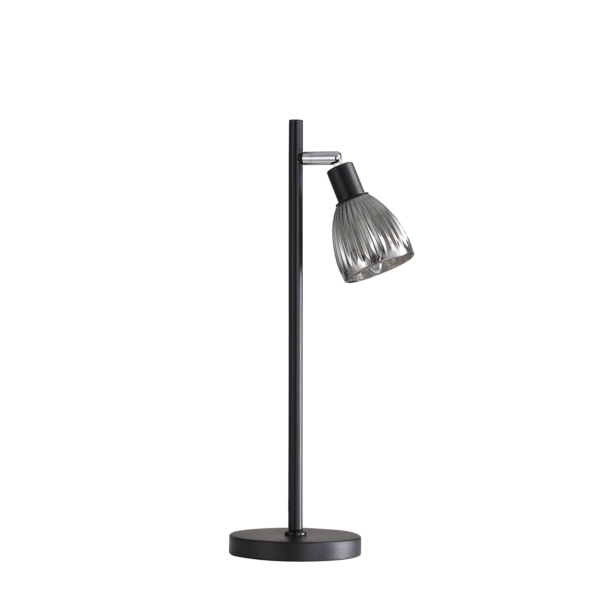 Alma Smoked Glass Desk Lamp product image 4