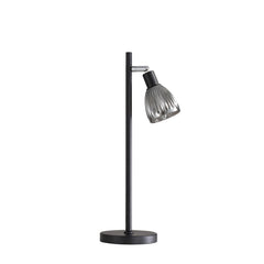 Alma Smoked Glass Desk Lamp product image 4