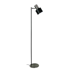Ari Mid-Century Floor Lamp Black and Brushed Chrome product image 3