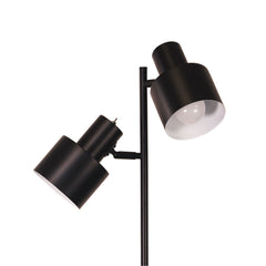 Ari Twin Mid-Century Floor Lamp Black product image 2