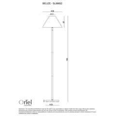 Belize Rattan Floor Lamp product image 3