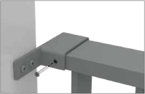 VISOR Balustrade - Aluminium Offset Handrail Bracket - 2 Pack