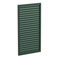 65x16mm slatted gate - Pre Fabricated Aluminium Slat Gate - 930mmW x 1800mmH