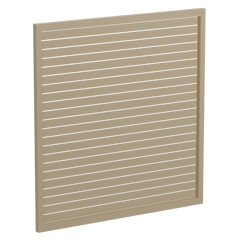 90 x 16mm Slatted Gate - Pre Fabricated Aluminium Slat Gate - 1720mmW x 1800mmH