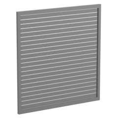90 x 16mm Slatted Gate - Pre Fabricated Aluminium Slat Gate - 1720mmW x 1800mmH